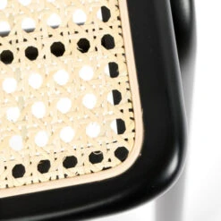 Zuiver Retro Eetkamerstoel Rotan Webbing -Meubelverkoop zuiver jort retro stoel met rotan 08