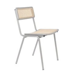 Zuiver Retro Eetkamerstoel Rotan Webbing -Meubelverkoop zuiver jort retro stoel met rotan 17