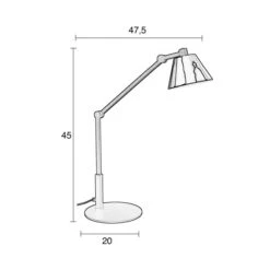 Zuiver Design Bureaulamp Zwart -Meubelverkoop zuiver lub design bureaulamp zwart 07