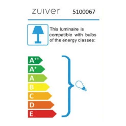 Zuiver Slanke Vloerlamp -Meubelverkoop zuiver marlon slanke vloerlamp 09