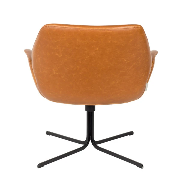 Zuiver Design Fauteuil Leer - Afbeelding 5