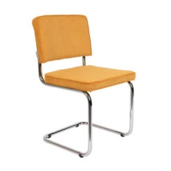 Zuiver Eetkamerstoel Ribstof Retro