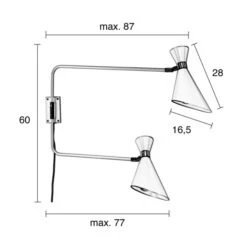 Zuiver Verstelbare Design Leeslamp 17 Zuiver Verstelbare Design Leeslamp -Meubelverkoop zuiver shady wandlamp grijs met goud 08 1