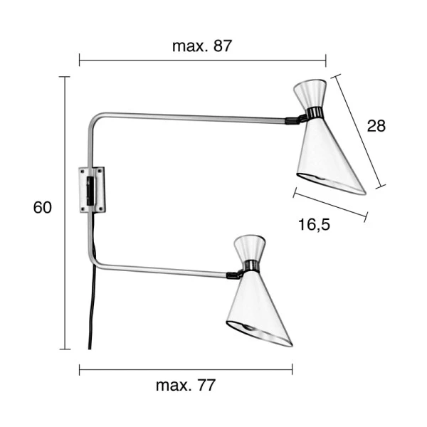 Zuiver Verstelbare Design Leeslamp 10 Zuiver Verstelbare Design Leeslamp - Afbeelding 8