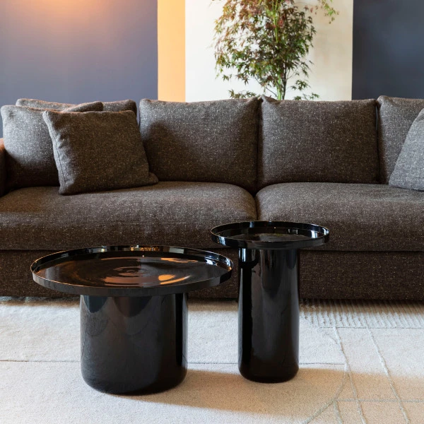 Zuiver Zwarte Design Bijzettafel 5 Zuiver Zwarte Design Bijzettafel - Afbeelding 3