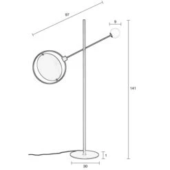 Zuiver Unieke Vloerlamp -Meubelverkoop zuiver sirius unieke vloerlamp 03