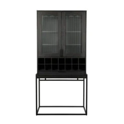 Zuiver Wandkast Met Wijnrek -Meubelverkoop zuiver travis wandkast met wijnrek 15