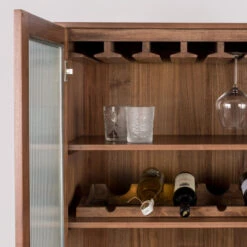 Zuiver Wandkast Met Wijnrek -Meubelverkoop zuiver travis wandkast met wijnrek 9