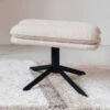 Zuiver Moderne Boucle Hocker