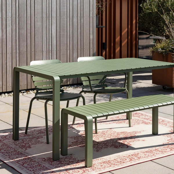 Zuiver Aluminium Design Tuintafel - Afbeelding 4