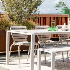 Zuiver Aluminium Design Tuintafel